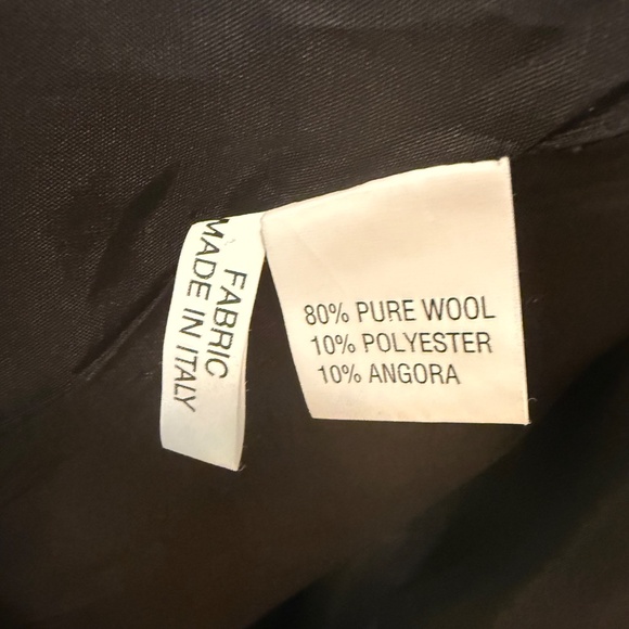 Vintage Black Swing Coat w/ Leopard Faux-Fur Shawl Collar - Picture 13 of 13